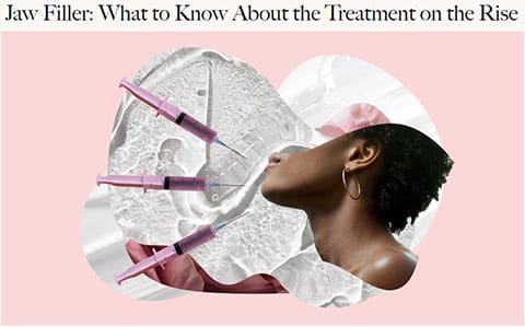 jaw filler treatments are on the rise